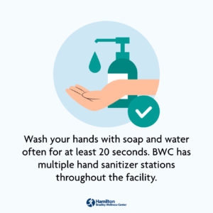 keep your hands clean